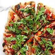 Sun-Dried Tomato & Arugula Pizza