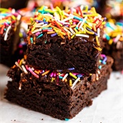 Make Sprinkle Brownies
