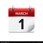 March 1