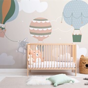 Hot Air Balloons Nursery Theme
