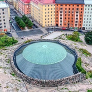 Temppeliaukion Kirkko (Church of the Rock), Helsinki, Finland