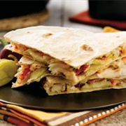 Alaskan King Crab Quesadilla