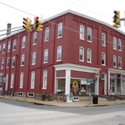 Site of the Rhoads Opera House Fire