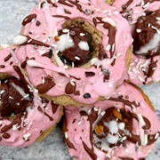 Neapolitan Drizzle Donut