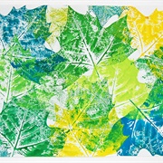 Make Leaf Print Paper