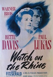 Paul Lukas - Watch on the Rhine (1943)