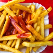 Quick Fries and Ketchup Snack