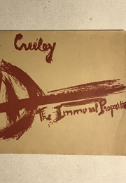 The Immoral Proposition (Robert Creeley)