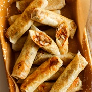Baked Five Spice Chicken Spring Rolls