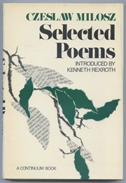 Selected Poems (Czeslaw Milosz - Intro by Kenneth Rexroth)