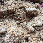 Chocolate Crumbs With White Chocolate Candy Melts