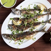 Grilled Herring