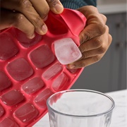 Use an Ice Cube Tray (Rather Than Plastic Bags)