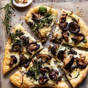 Onion & Mushroom Pizza