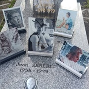 Grave of Jean Seberg
