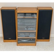 Large Stereo System and Speakers