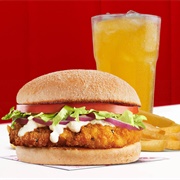 Spicy Southern Fried Quorn Burger