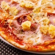 Ham Pineapple Pizza