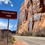 Potash Road Rock Art Site