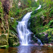 Kamieńczyk Waterfall, Poland