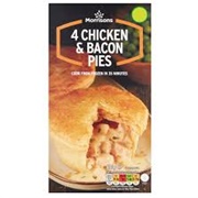Morrisons Chicken and Bacon Pie