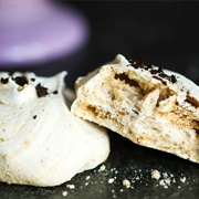 Hazelnut Butter and Coffee Meringues