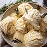 Rosemary Ice Cream