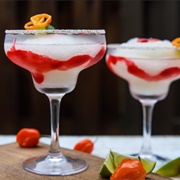 Raspberry Habanero Margarita