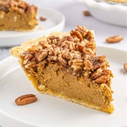 Pecan Pumpkin Pie
