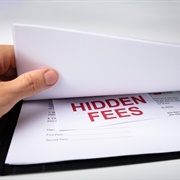 Hidden Fee Was Charged