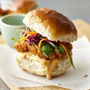 Pork Schnitzel Sandwich