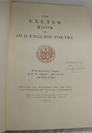 The Exeter Book (Unknown)