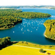 Eau D'heure Lake, Belgium