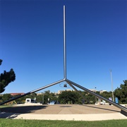 Helium Time Columns Monument