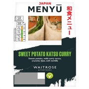 Sweet Potato Katsu Curry Wrap