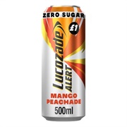 Lucozade Alert Zero Sugar Mango Peachade