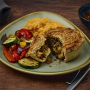 Sweet Potato, Goat's Cheese & Spinach Pie