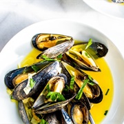 Mussels With Saffron