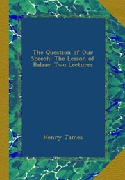The Question of Our Speech (Henry James)