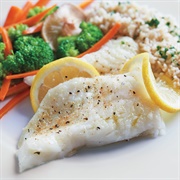 Steamed Whitefish