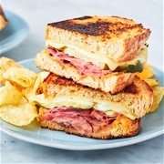 Ham Swiss Cheese Sandwich