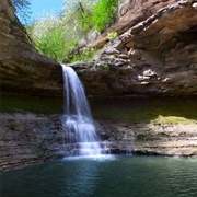 Saharna Falls (Gipsy Hole), Moldova