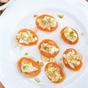 Apricots With Cheese