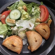 Beef Pasties With Garden Salad