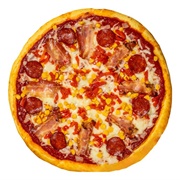 Prosciutto, Pepperoni & Sweetcorn Pizza