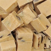 Rum Raisin Fudge