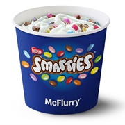 Smarties McFlurry
