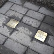 First Roma Stolpersteine