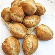 Homemade Crusty White Rolls