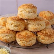 Homemade Cheese and Mustard Scones